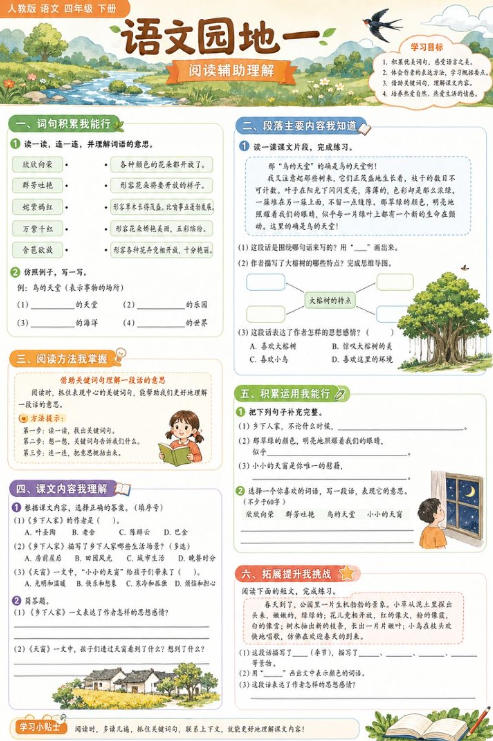 语文园地一--超彩高清版本