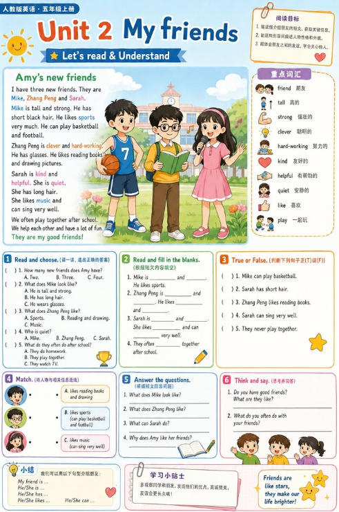 Unit 2 My friends--超彩高清版本