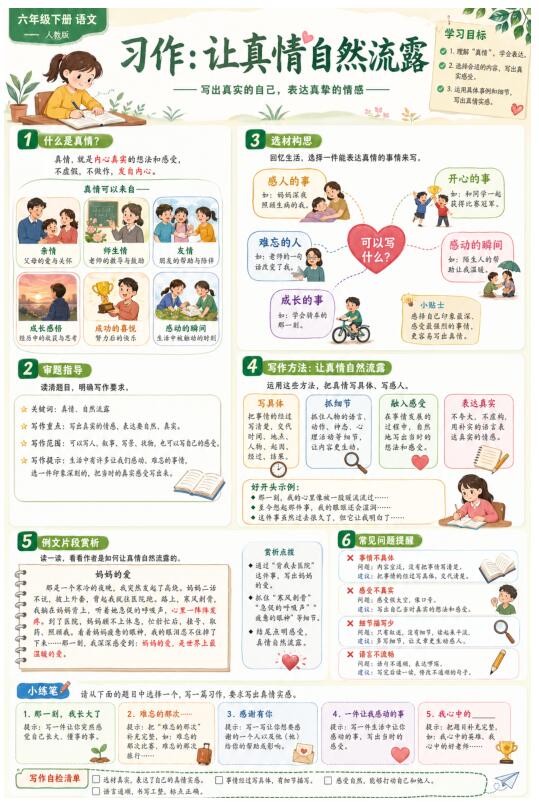 习作：让真情自然流露--超彩高清版本