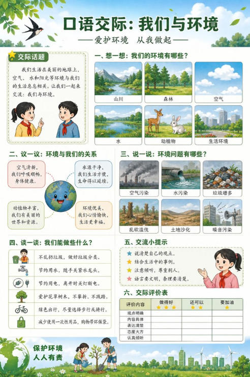 口语交际:我们与环境--超彩高清版本