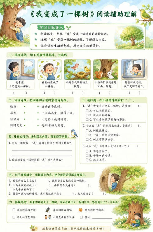我变成了一棵树--超彩高清版本