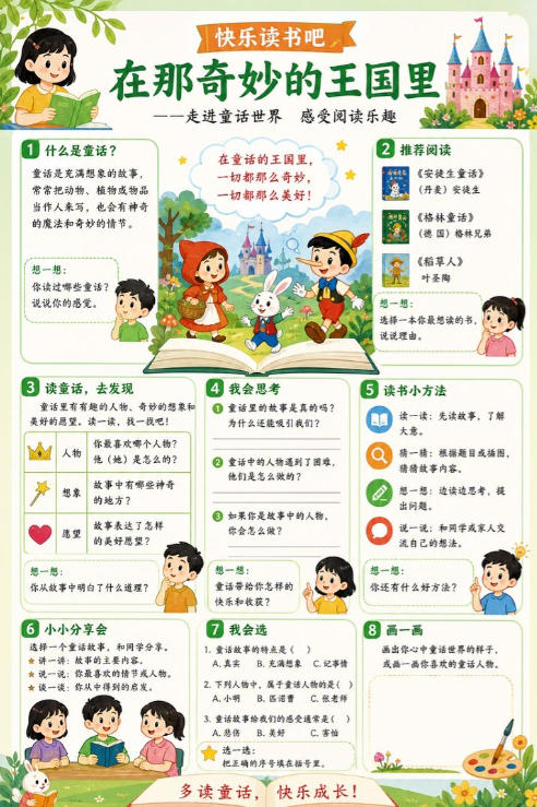 快乐读书吧：在那奇妙的王国里--超彩高清版本