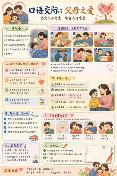 口语交际：父母之爱--超彩高清版本