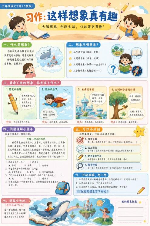 习作：这样想象真有趣--超彩高清版本