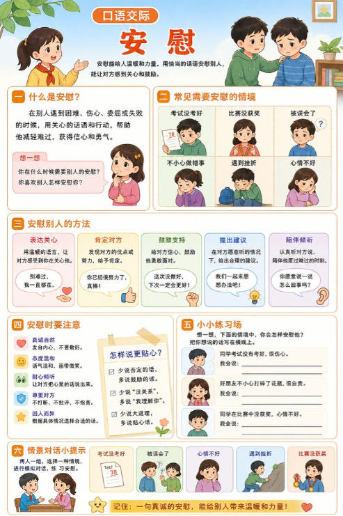 口语交际:安慰--超彩高清版本