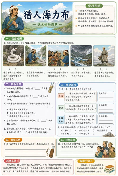 猎人海力布--超彩高清版本