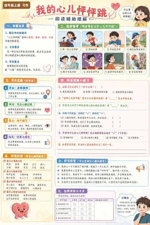 习作：我的心儿怦怦跳--超彩高清版本