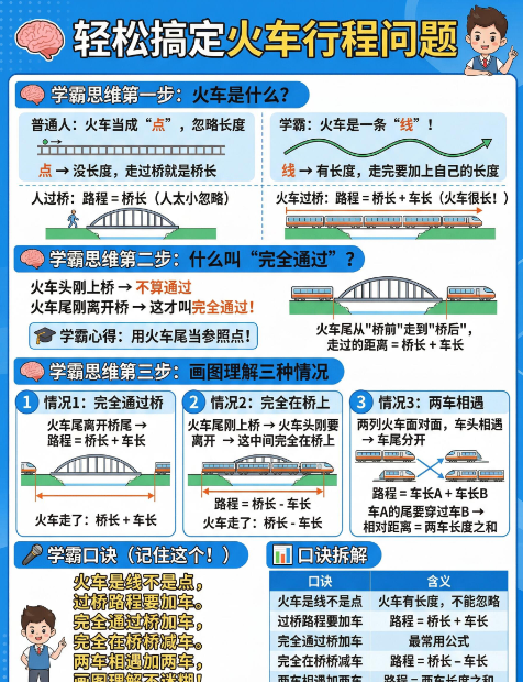 【2026春】火车过桥不再踩坑