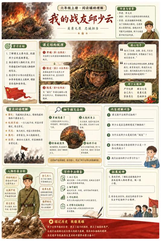 我的战友邱少云--超彩高清版本