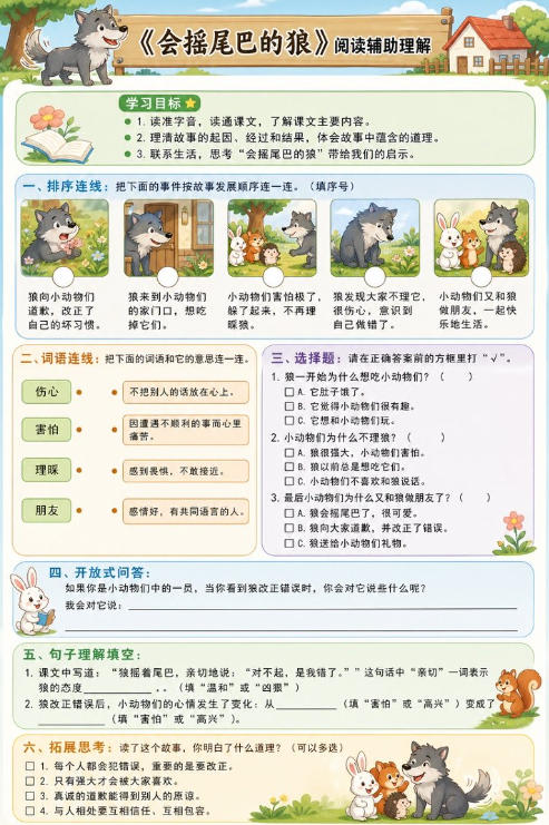 会摇尾巴的狼--超彩高清版本