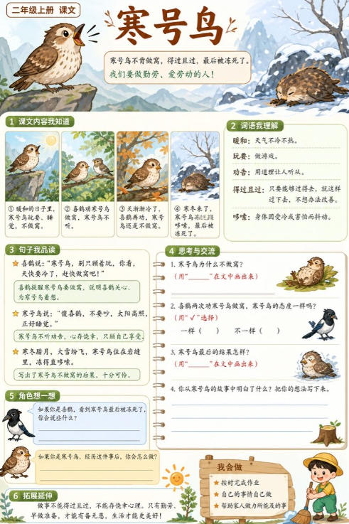 寒号鸟--超彩高清版本