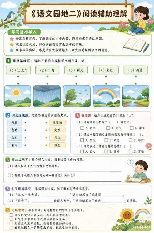 语文园地二--超彩高清版本