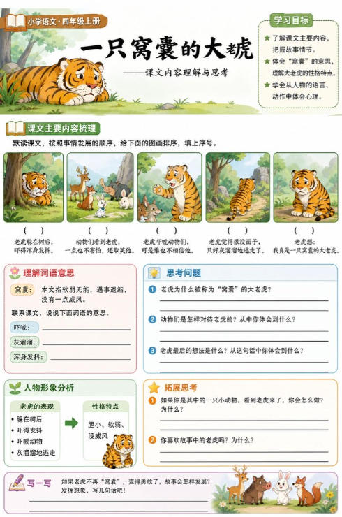 一只窝囊的大老虎--超彩高清版本