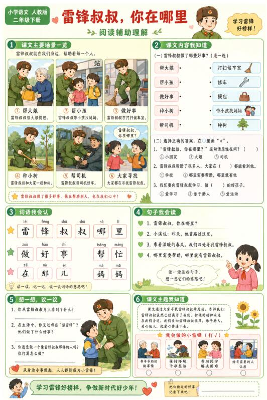雷锋叔叔，你在哪里--超彩高清版本