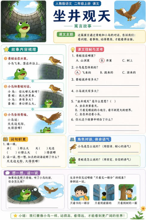 坐井观天--超彩高清版本