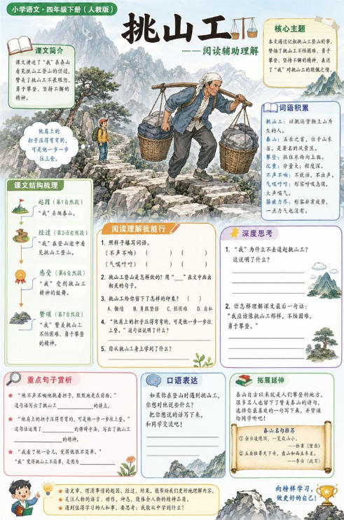 挑山工--超彩高清版本