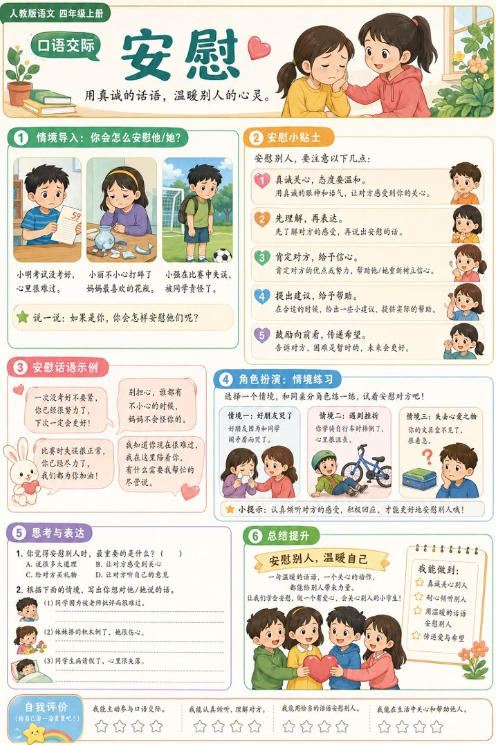 口语交际：安慰--超彩高清版本