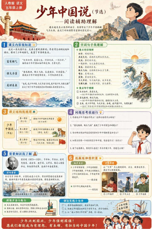 少年中国说（节选）--超彩高清版本