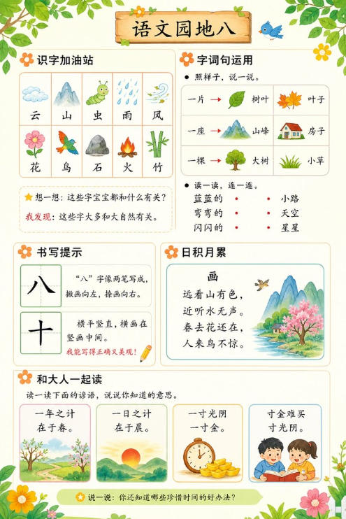 语文园地八--超彩高清版本