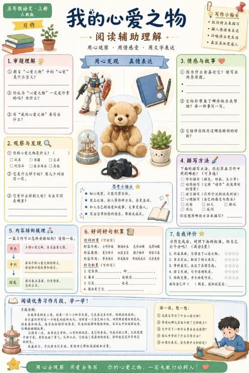 习作：我的心爱之物--超彩高清版本