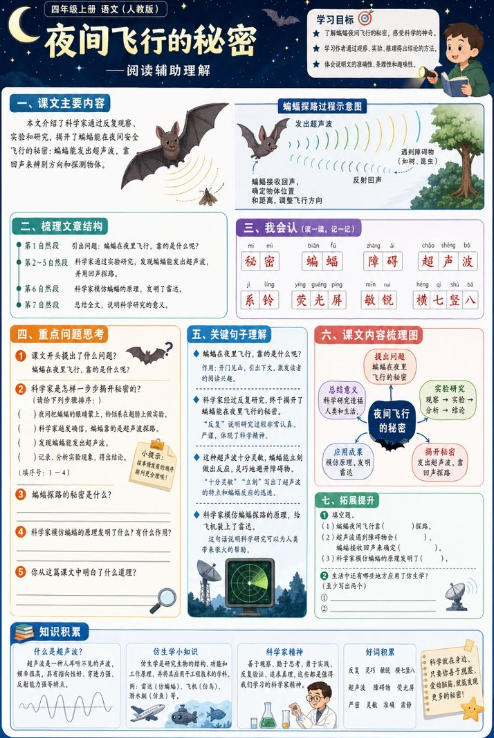 夜间飞行的秘密--超彩高清版本