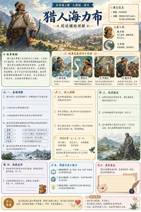 猎人海力布--超彩高清版本