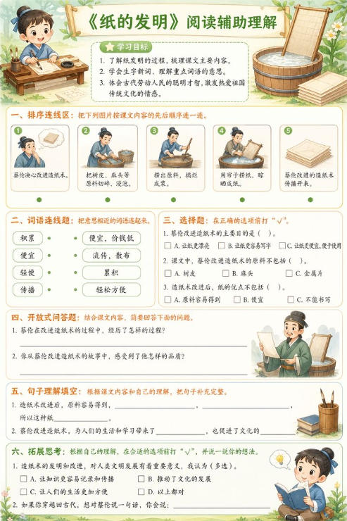 纸的发明--超彩高清版本