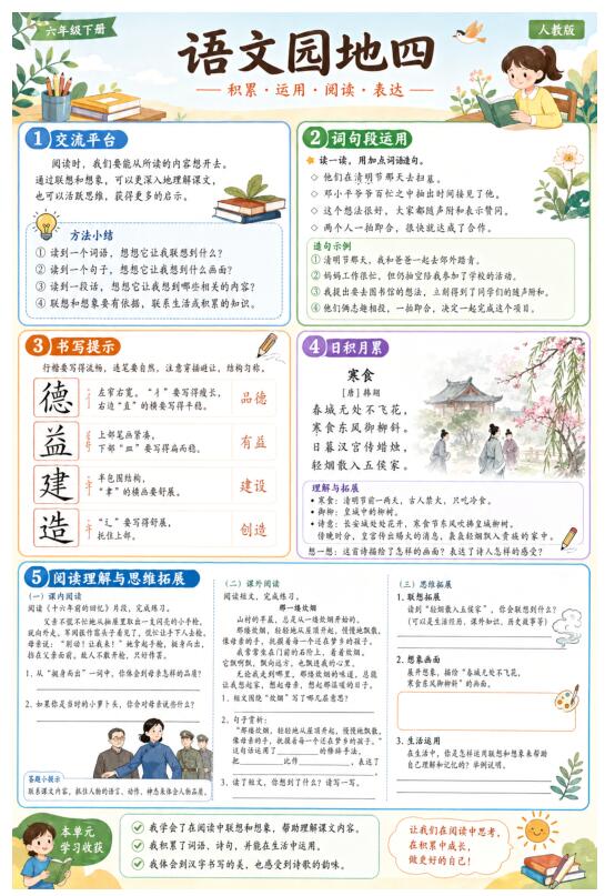 语文园地四--超彩高清版本