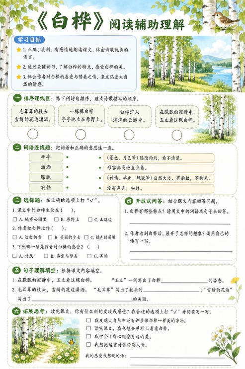 白桦--超彩高清版本