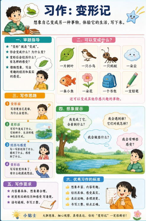 习作：变形记--超彩高清版本