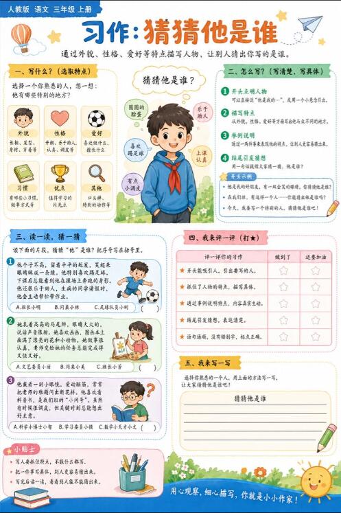习作：猜猜他是谁--超彩高清版本