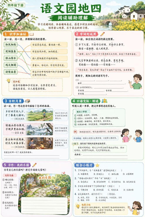 语文园地四--超彩高清版本