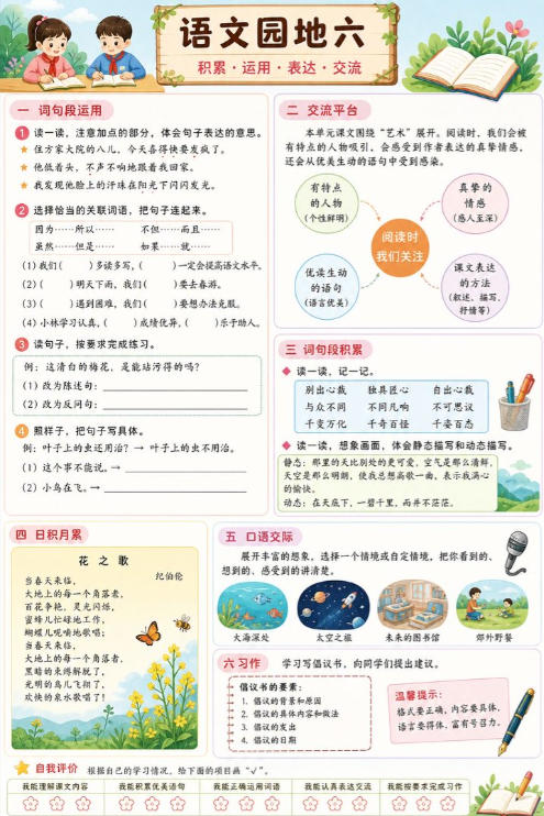 语文园地六--超彩高清版本
