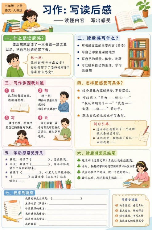 习作：写读后感--超彩高清版本