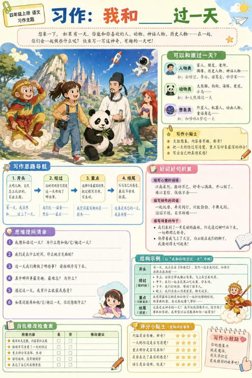 习作:我和____过一天--超彩高清版本