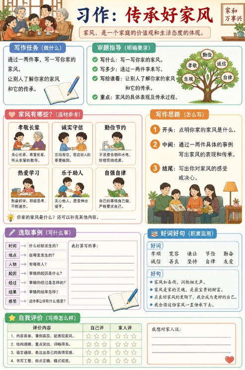 习作：传承好家风--超彩高清版本