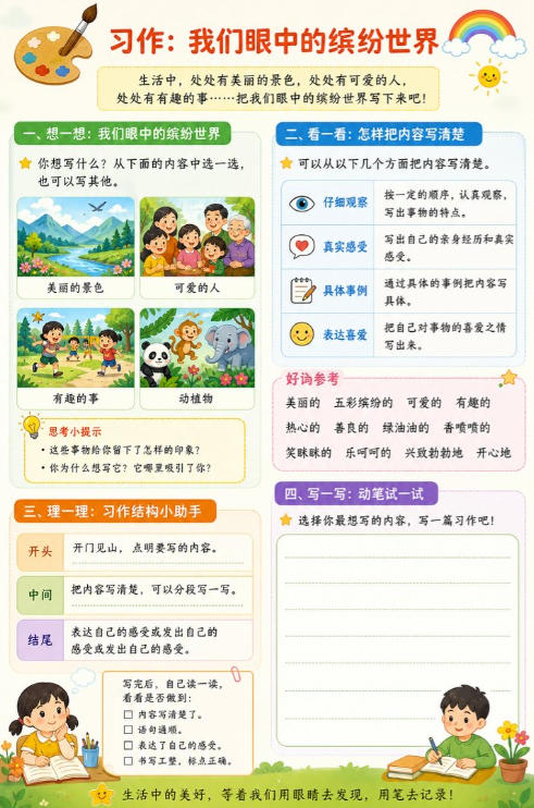 习作:我们眼中的缤纷世界--超彩高清版本