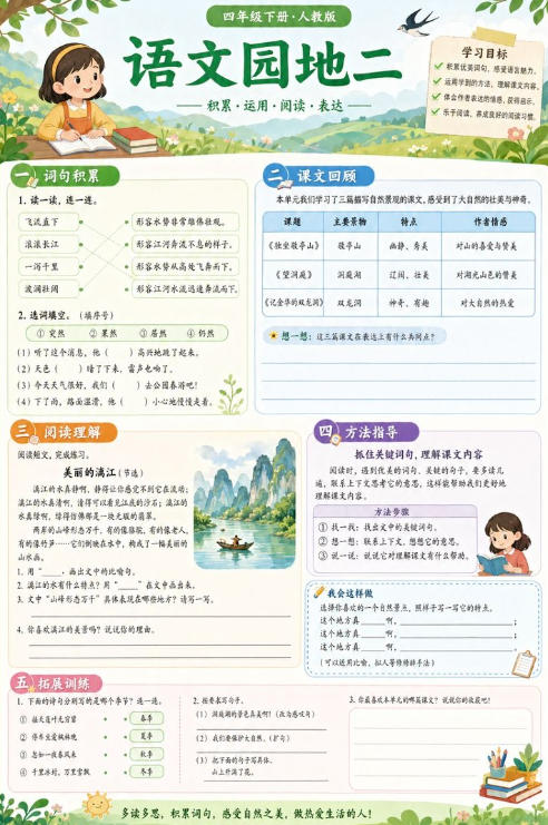 语文园地二--超彩高清版本