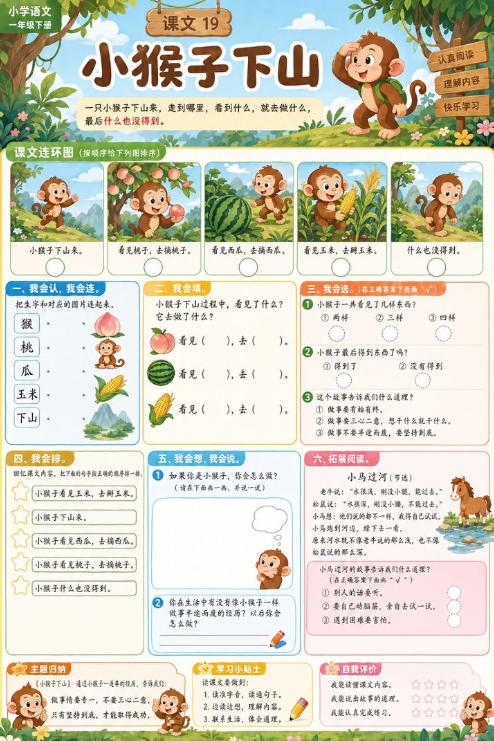 小猴子下山--超彩高清版本