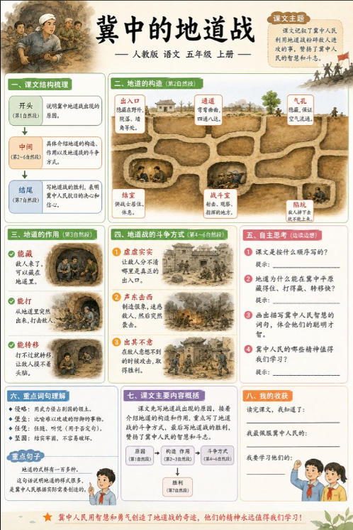 冀中的地道战--超彩高清版本