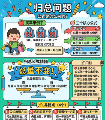 【2026春】归总问题这样讲孩子秒懂高彩版