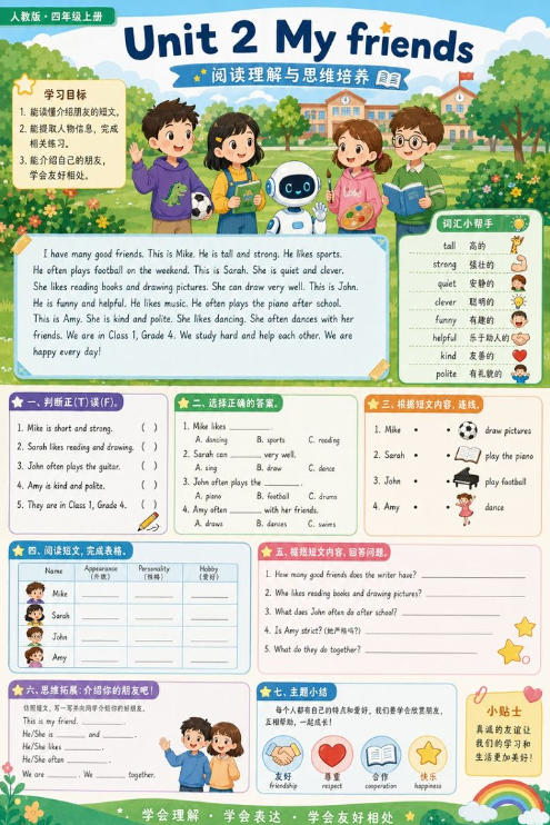 Unit 2 My friends--超彩高清版本