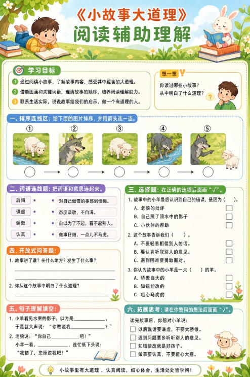 快乐读书吧：小故事大道理--超彩高清版本
