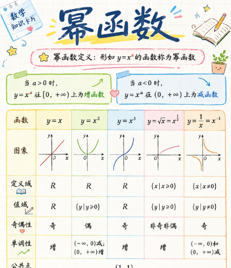 【3页完整版】拿下高数的一天=｜函数