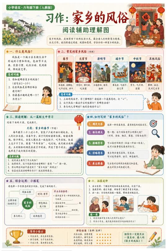习作：家乡的风俗--超彩高清版本