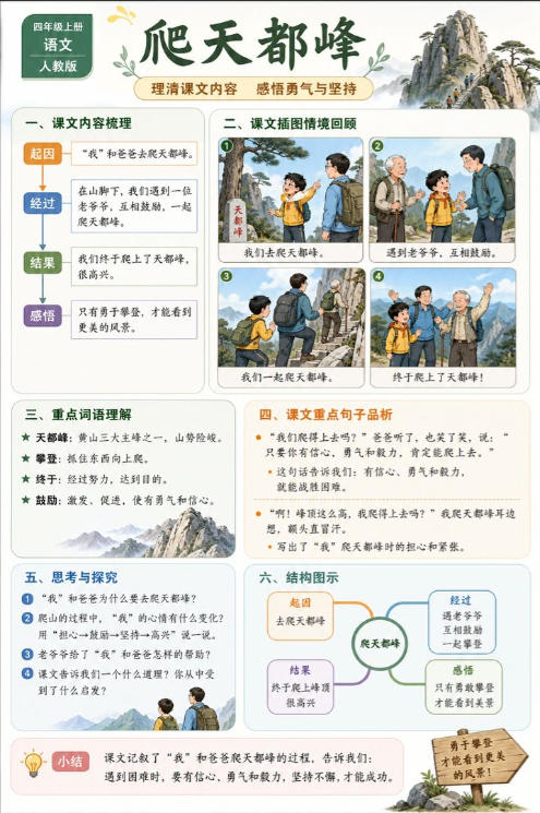 爬天都峰--超彩高清版本