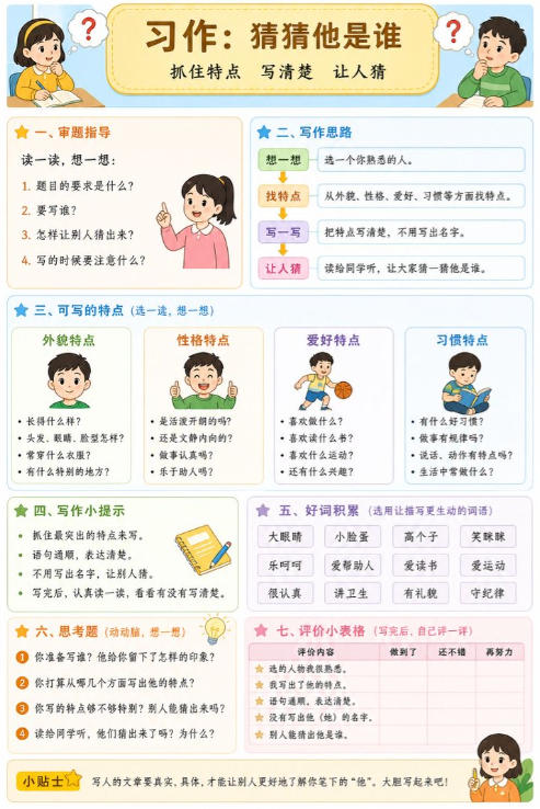 习作:猜猜他是谁--超彩高清版本