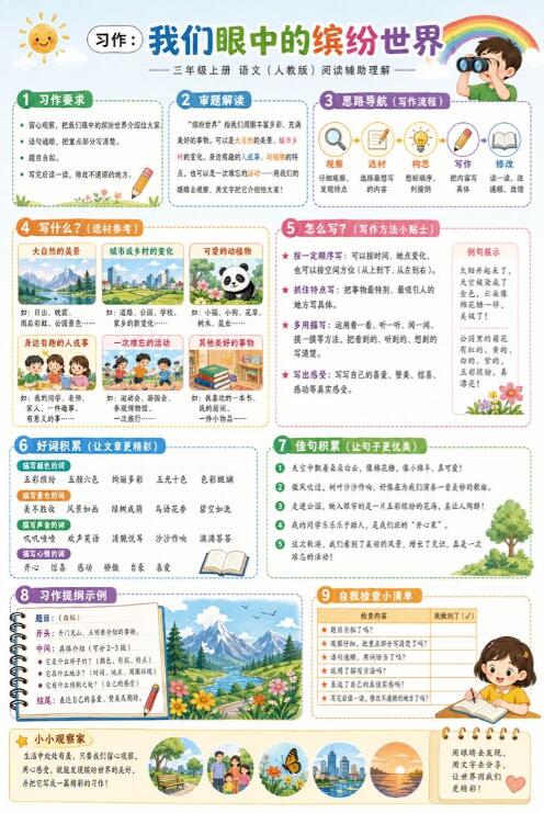 习作：我们眼中的缤纷世界--超彩高清版本