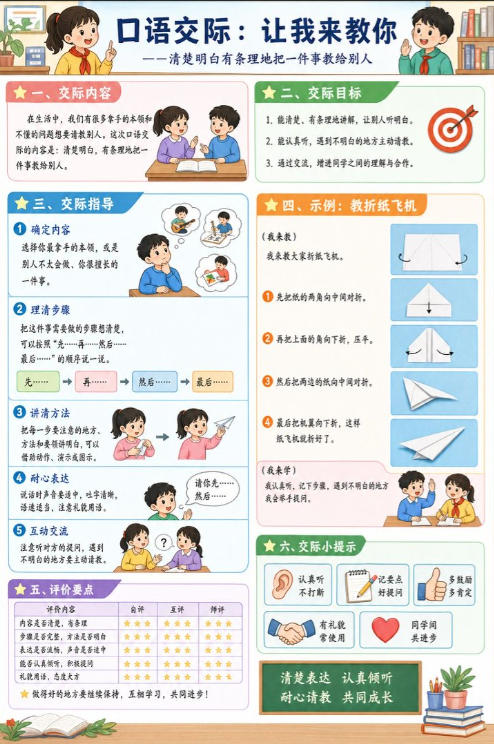 口语交际：让我来教你--超彩高清版本
