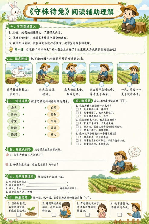 守株待兔--超彩高清版本